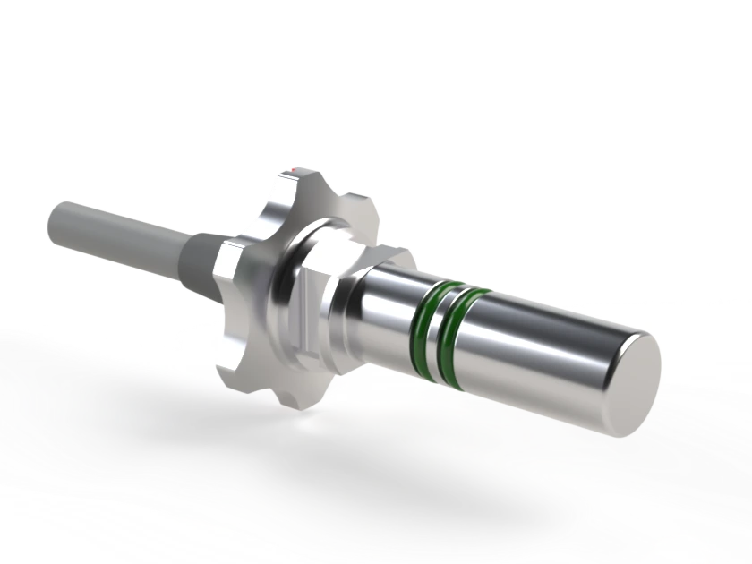 Sensor Attachment: Quick release bayoneete style quick release