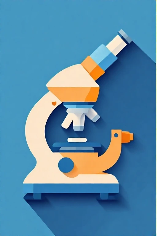 Picture of a microscope - optimized for small screen layout