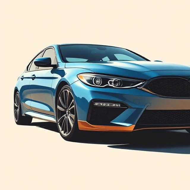 Picture of an unbranded car - optimized for small screen